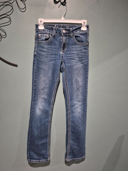 Cedar Rose Denim Jeans, 14 Youth