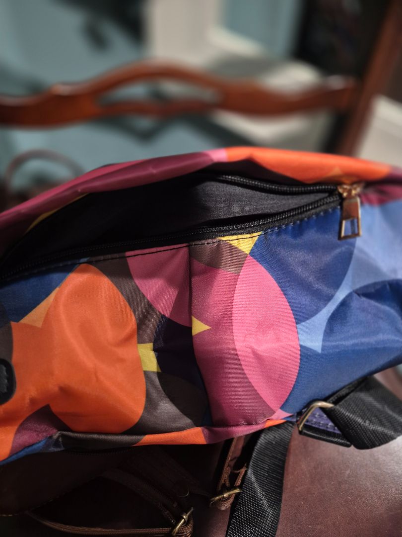 Multi  Backpack Type Bag/Purse, 13" × 14"