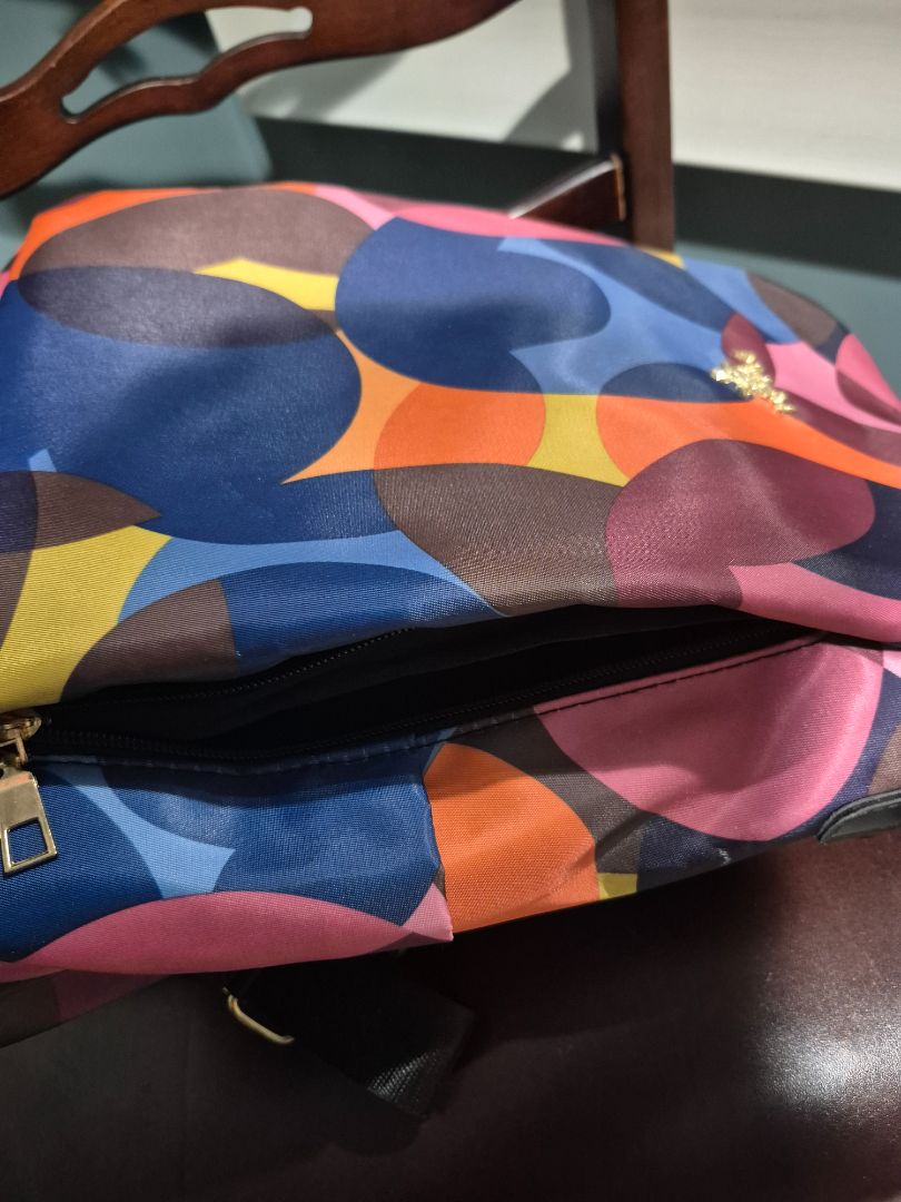 Multi  Backpack Type Bag/Purse, 13" × 14"