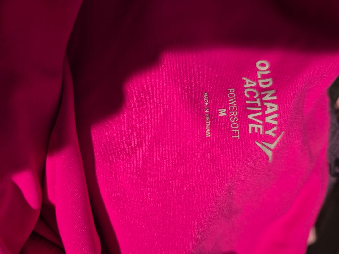 Hot Pink Old Navy Active Spandex Shorts w/Pockets, M