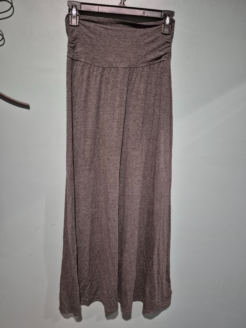 Dk Grey AB Studios A Line Maxi Skirt