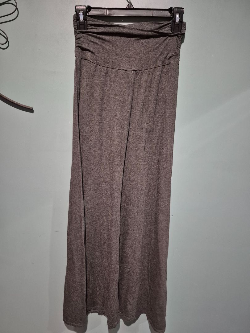 Dk Grey AB Studios A Line Maxi Skirt