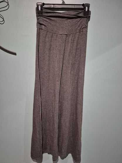 Dk Grey AB Studios A Line Maxi Skirt