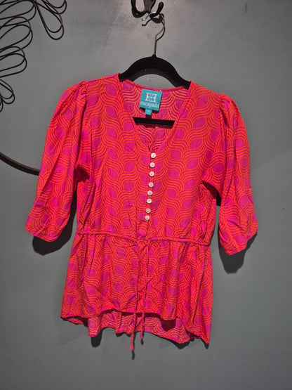 Escapada Women's Casual Blouse Pink (sz s)