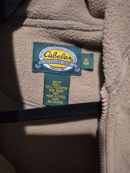 Cabela's Fleece Vest Men's Medium Tan