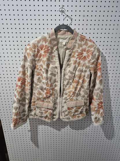 Autumn Floral Coldwater Creek Zippered Jacket, W18