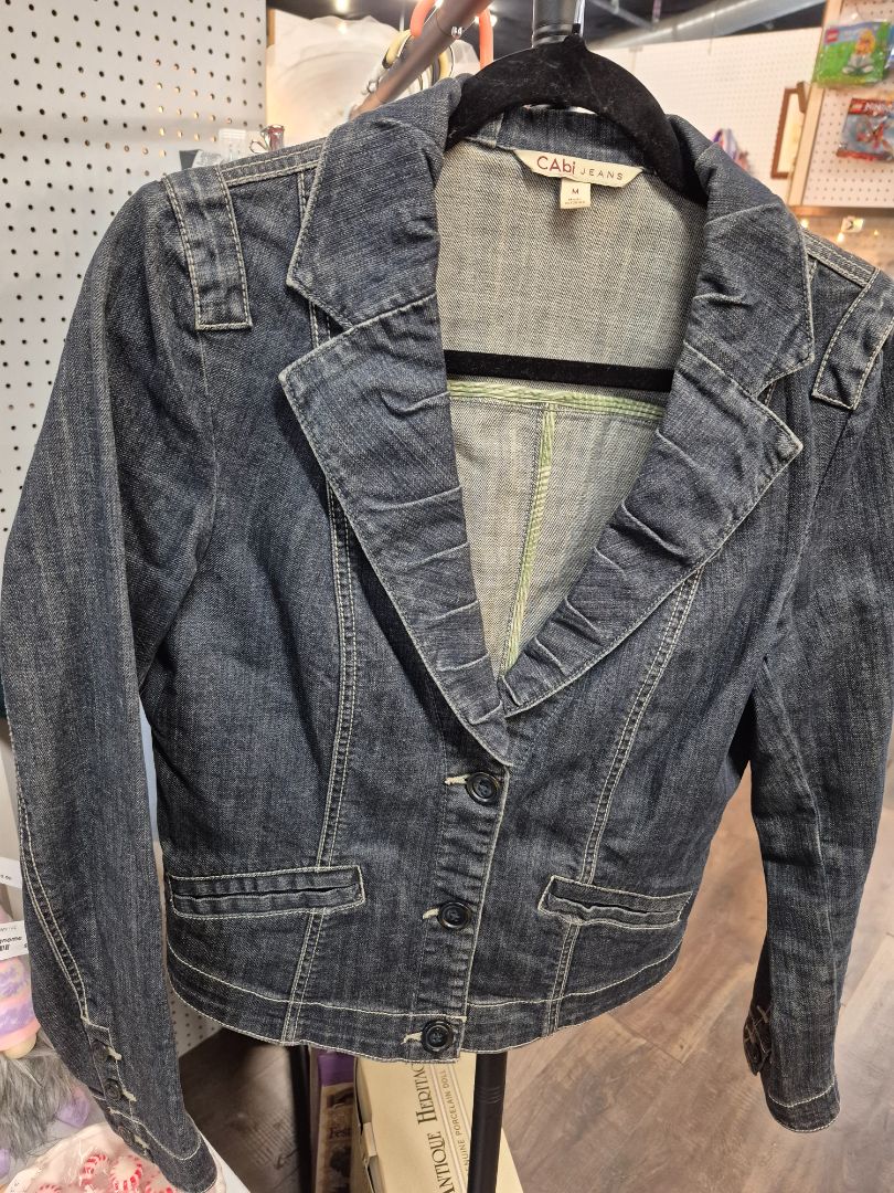 Denim CAbi Jeans Denim Jacket, M