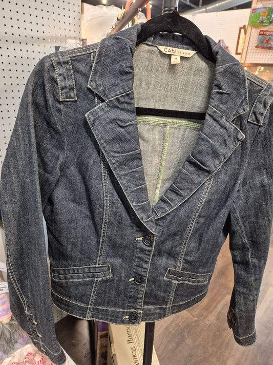Denim CAbi Jeans Denim Jacket, M