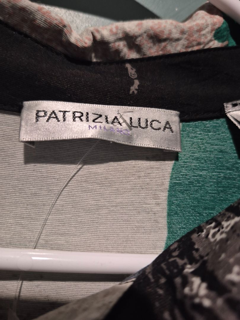 Abstract Patrizia Luca High-Low Tunic Shirt, L