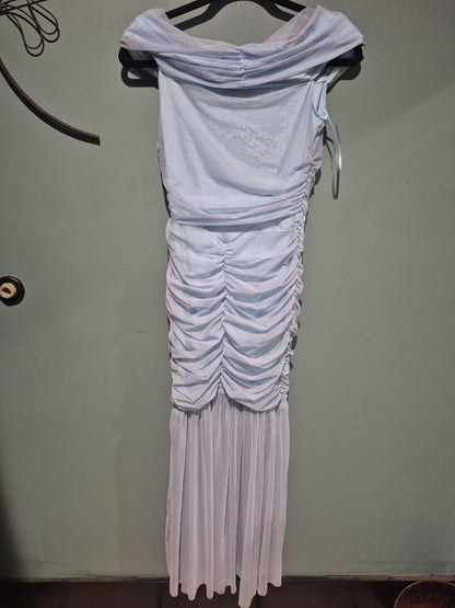 Blue CBR Full Length Dress, S