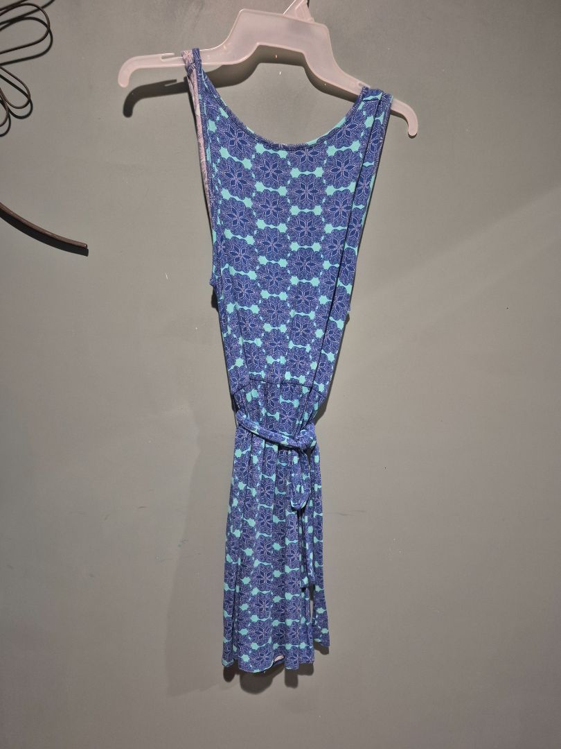 Blue Brixon Ivy Faux Wrap Dress