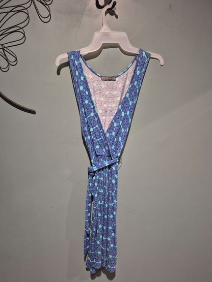 Blue Brixon Ivy Faux Wrap Dress