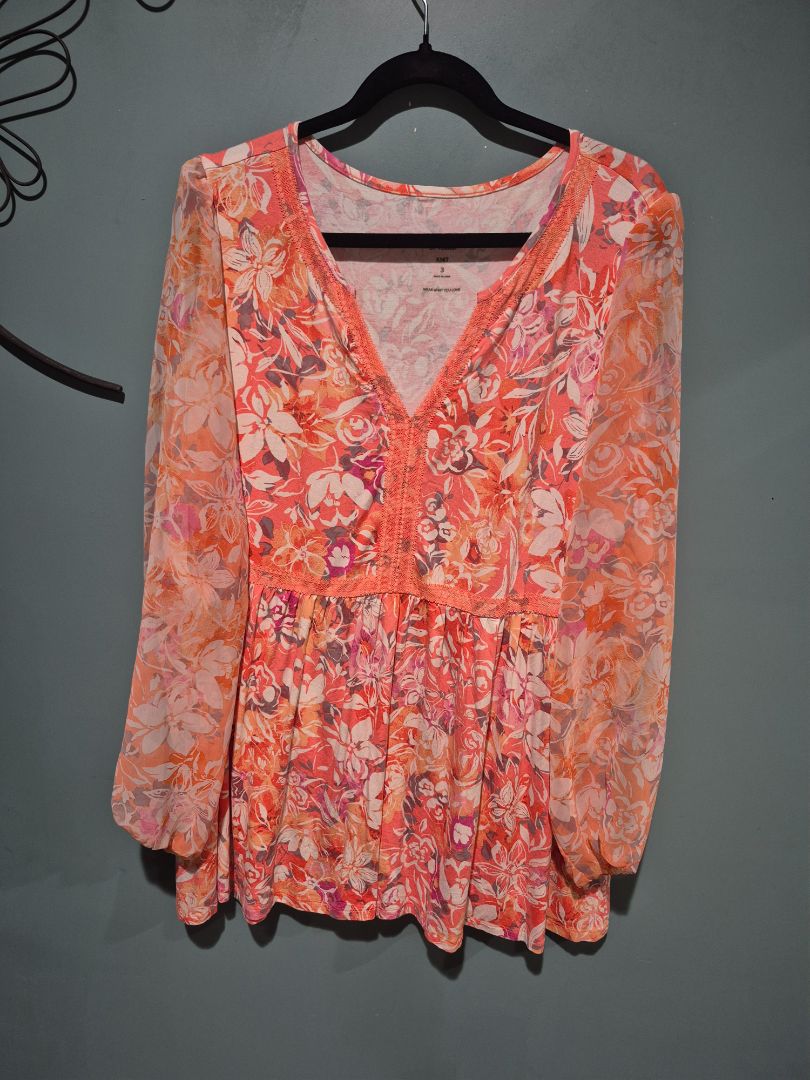 Spring Pastel Orange Torrid Super Soft Dress, 3
