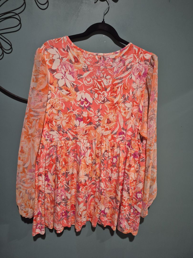 Spring Pastel Orange Torrid Super Soft Dress, 3
