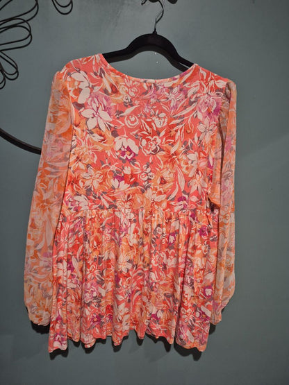 Spring Pastel Orange Torrid Super Soft Dress, 3