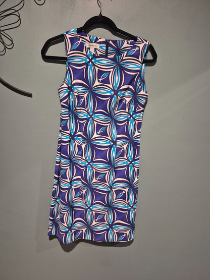 Blue Pattern Dress Barn Dress, 6