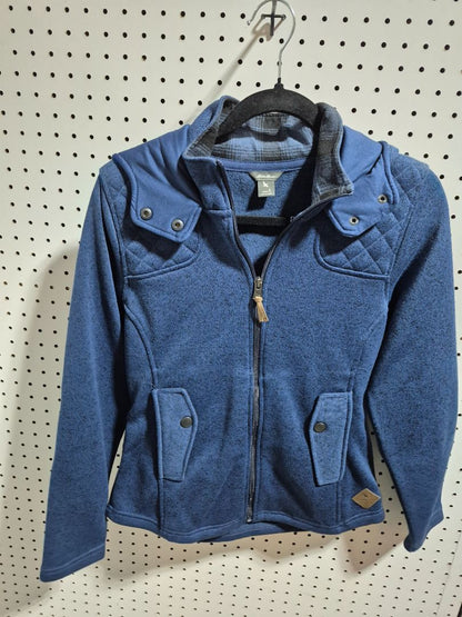 Blue Eddie Bauer Sweater Jacket, S