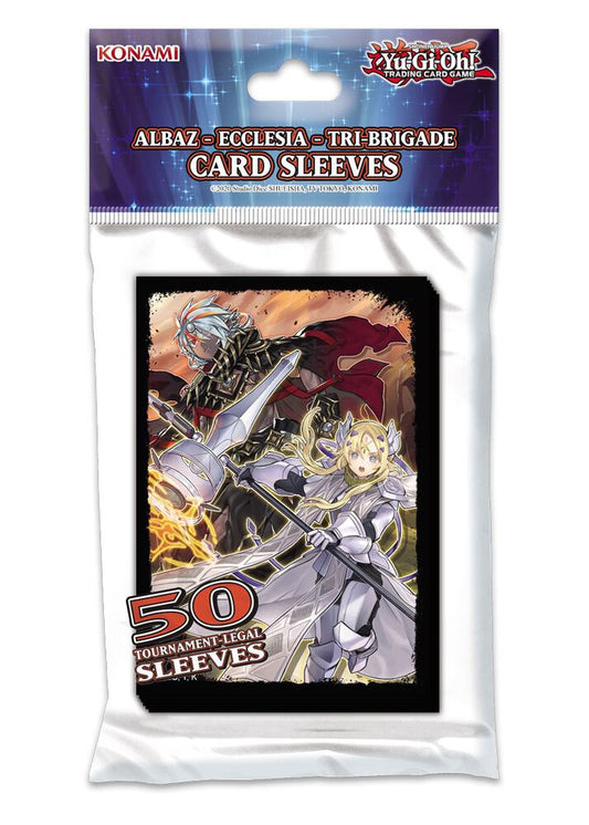 Konami YGO - Albaz - Ecclesia - Tri-Brigade Card Sleeves, 3 x 2 x 1