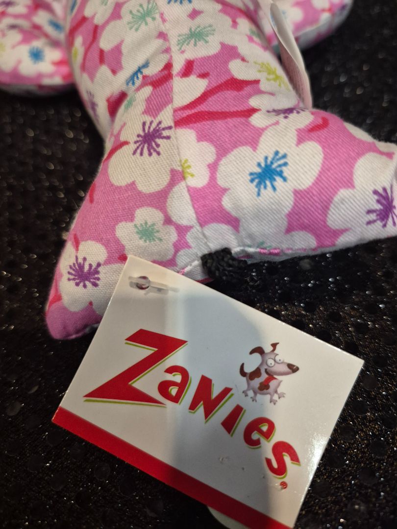 Pink Zanies Lovely Lobster Squeeky Dog Toy, 8"