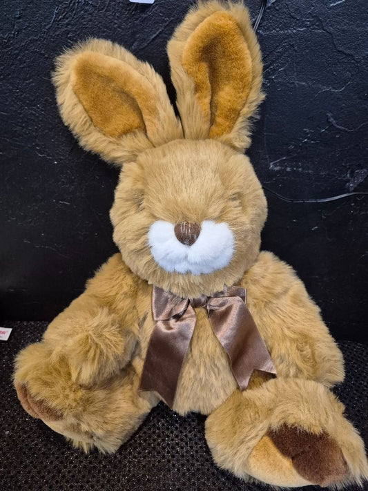 Brown Rabbit Plushie, 14"