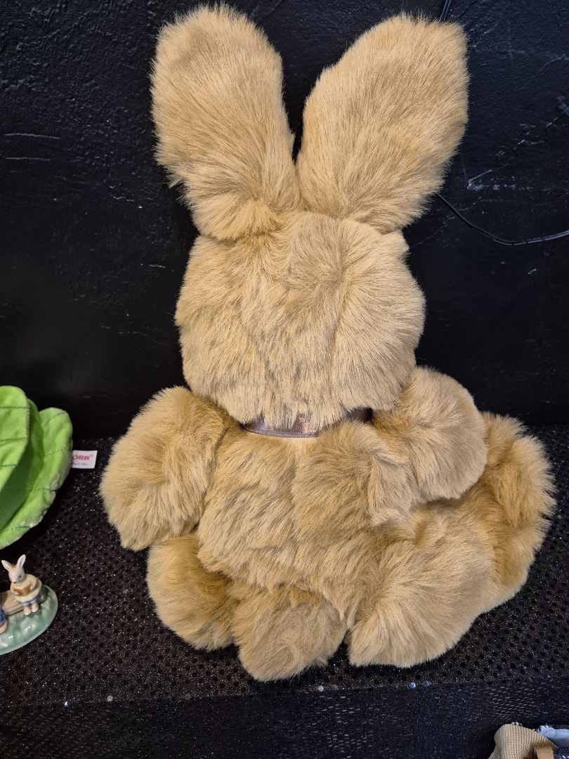 Brown Rabbit Plushie, 14"