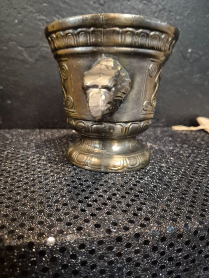 Vintage Apothecary Mortar w /Eagle Handles