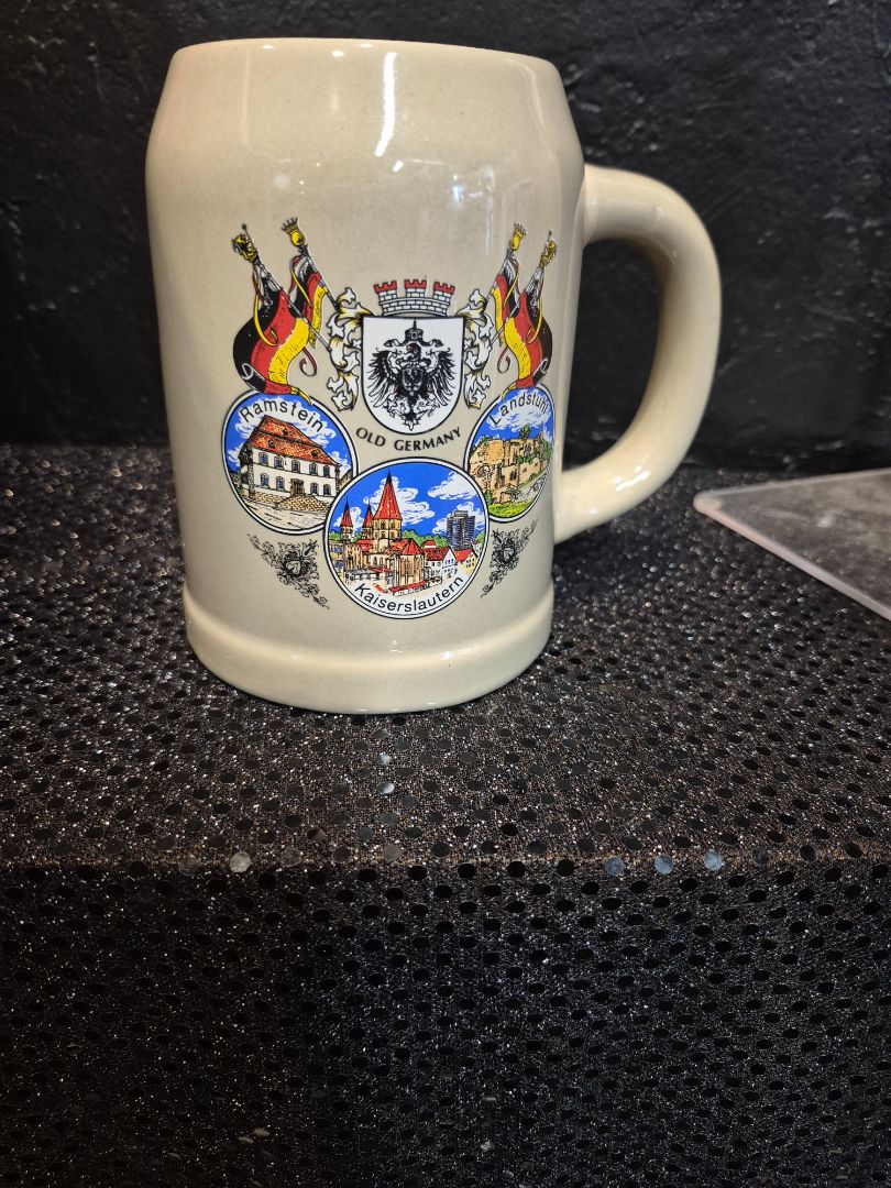 Vintage German Stoneware Beer Mug