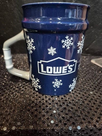 Cobalt  Lowe's 5 Gallon Bucket Coffee Mug, 4.75"