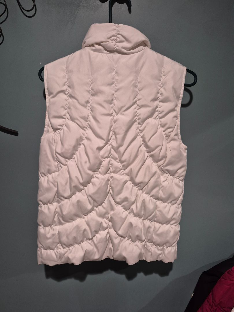 White Nine West Puffer Vest, S