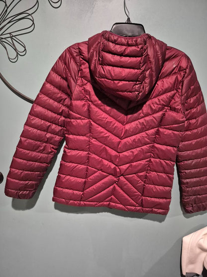 Burgendy Lole Puffer Jacket, S