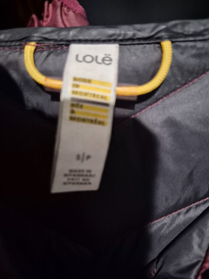 Burgendy Lole Puffer Jacket, S