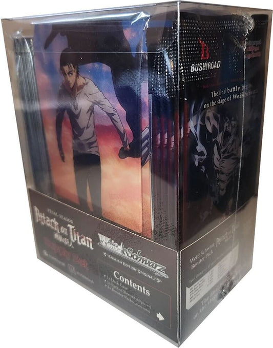 Brown Weiss Schwarz Weiss Schwarz - Attack on Titan: Final Season Supply Set, 3 x 2 x 2