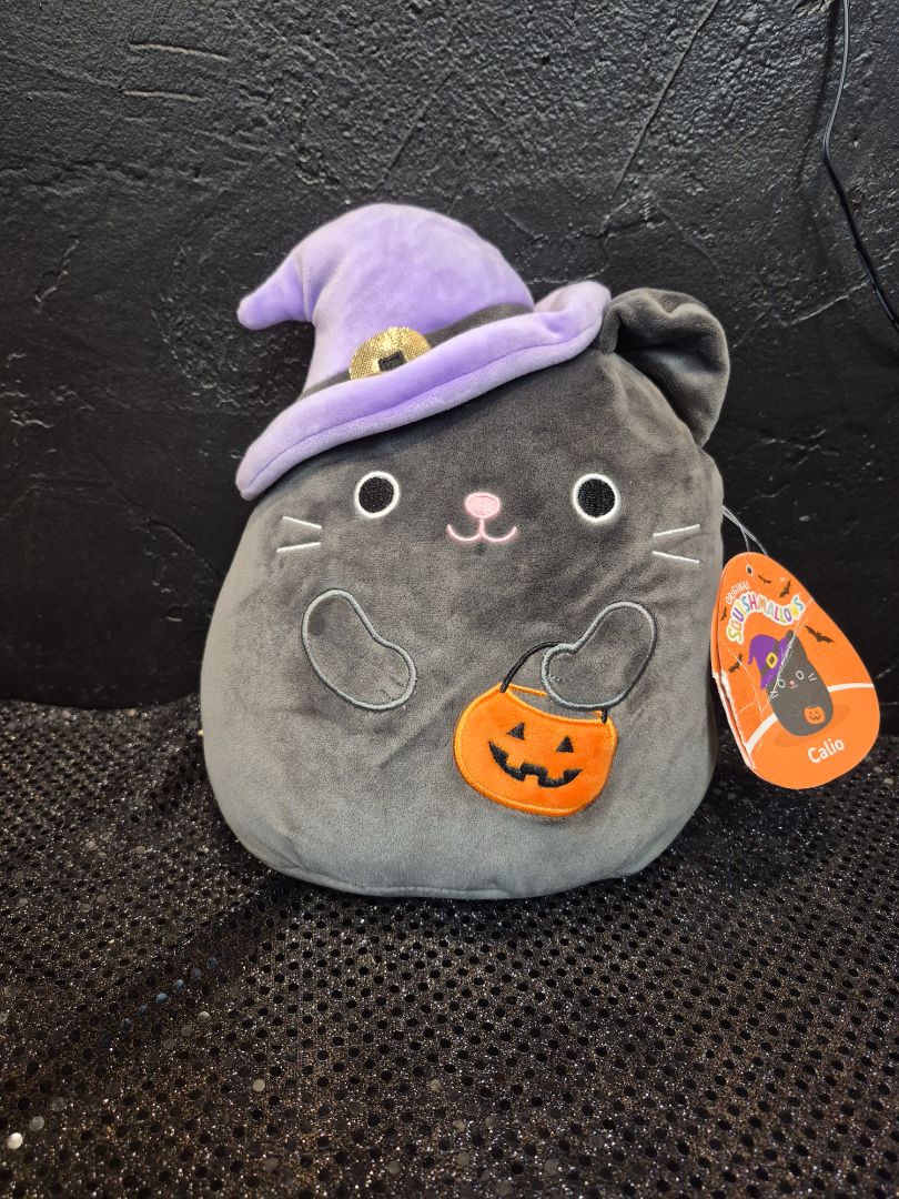 Black  Squishmallow Calio w/Tags, 10"