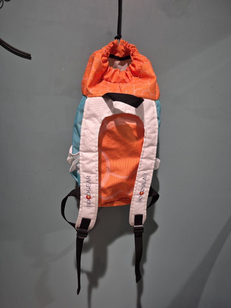 Teal, Orange, & White  KOA FIT Lightweight Day Pack