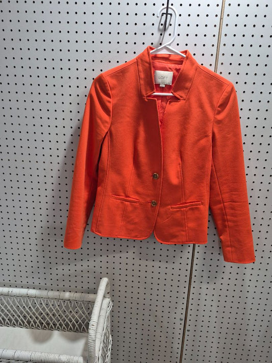 Orange Ann Taylor Loft Jacket, 4P
