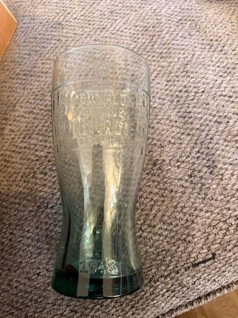 Glass McDonalds cup 2008