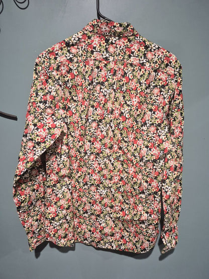 Navy w/ Pink Floral J Crew , Slim Md