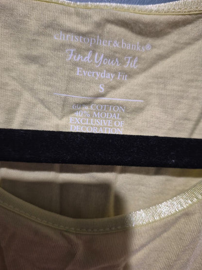 Lime Green Christopher & Banks Tank Top, New w/Tags, S