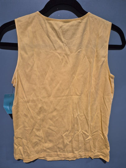 Yellow Christopher & Banks Tank Top, New w/Tags, P/M
