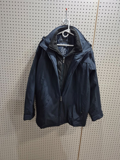 Black Weatherproof Coat, XXL
