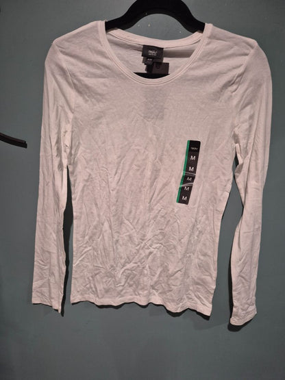White Mossimo Long Sleeve T-Shirt New w/Tags, M