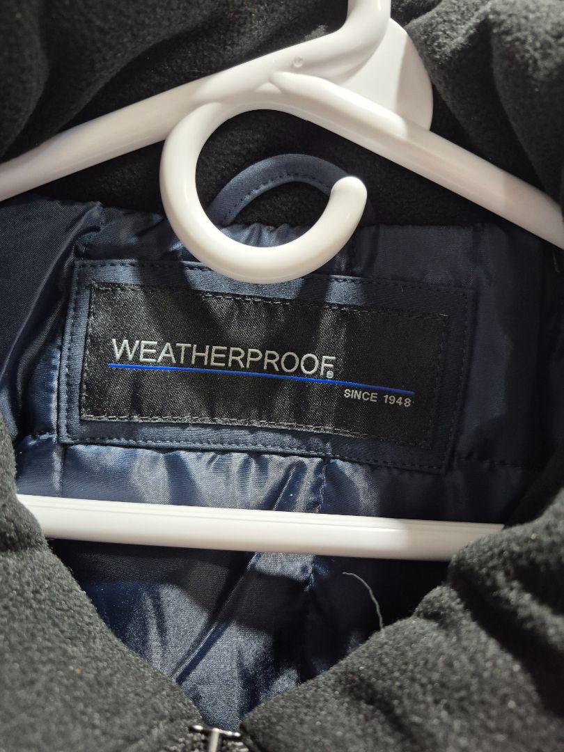 Black Weatherproof Coat, XXL