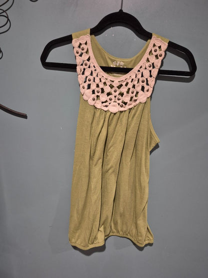Olive Mudd Tank Top, Extra Large
