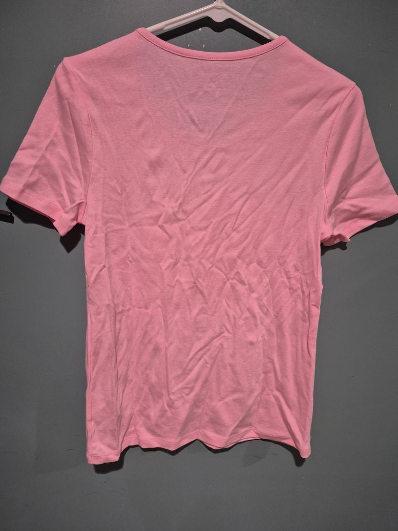 Pink White Stag T-Shirt, Has New Tags, M