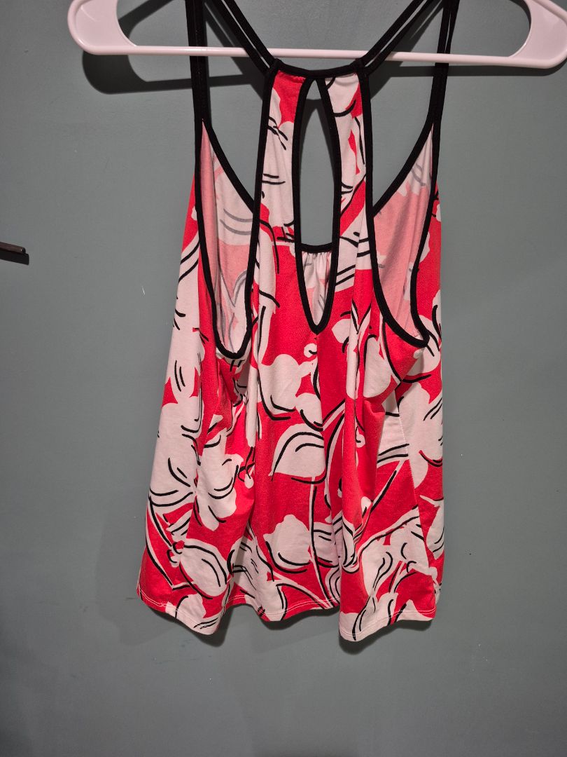 Red & White Secret Treasures Tank Top, L