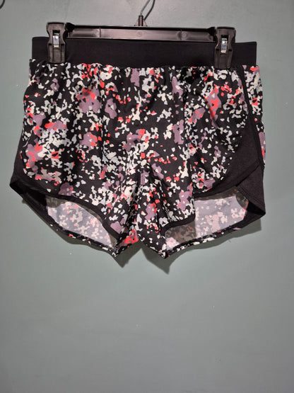 Black Under Armour Heatgear Running Shorts, M
