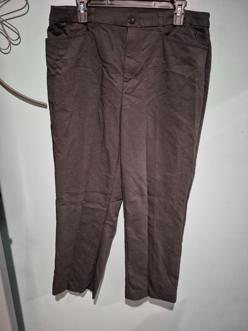 Black Christopher & Banks Dress Slacks, 14 Short