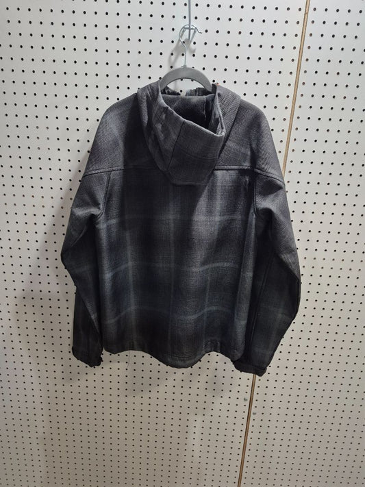 Black Plaid Double Diamond Jacket, S/C