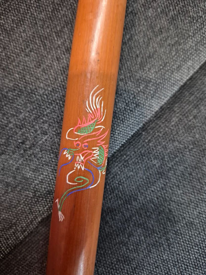 Traditional Chinese 6 Hole Bamboo Flute, 15"