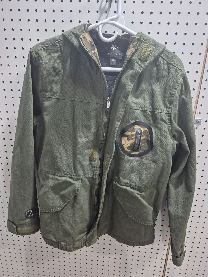 Army Green w/Camo HC Hipczech coat, M